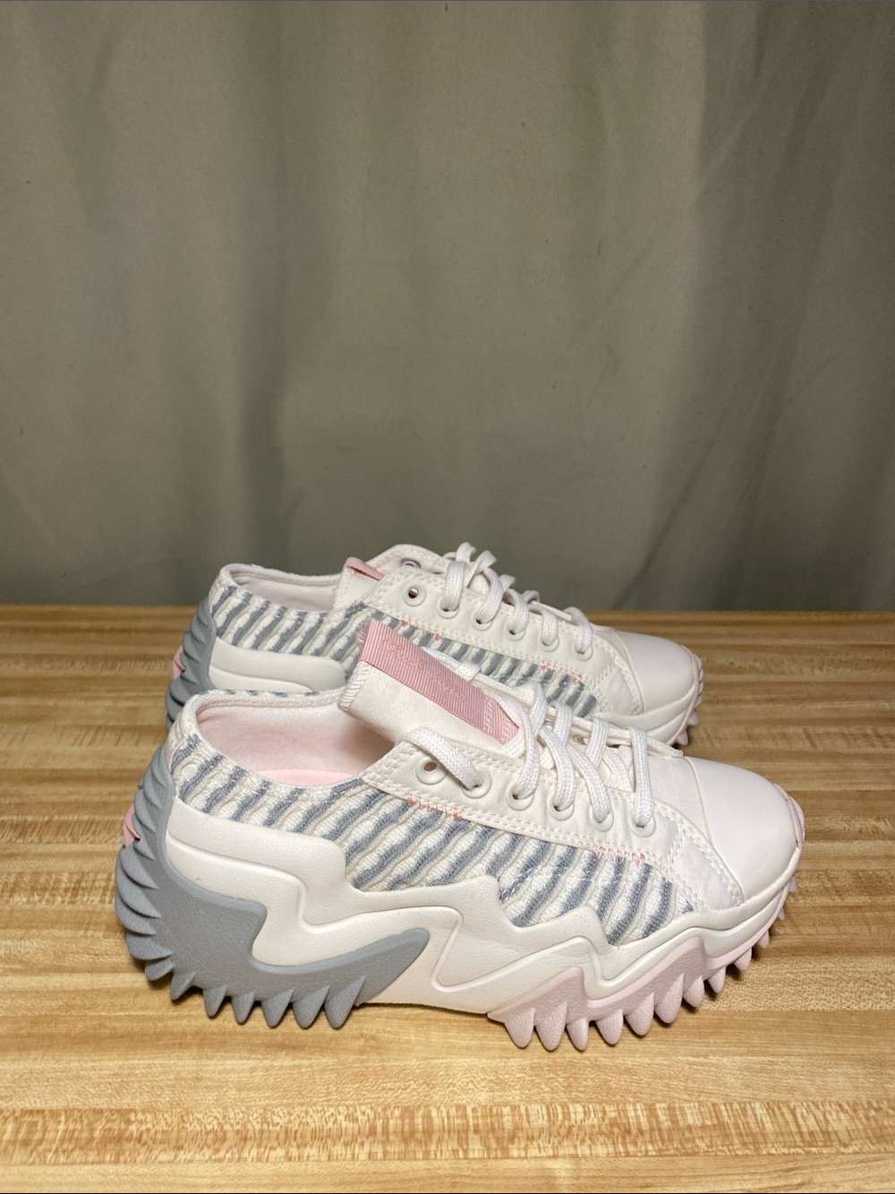 Converse Run Star Motion Platform Crafted Canvas Low Egret Shoe Unisex W6.5/M 5